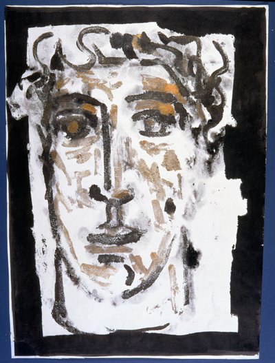 رئيس ، 1992 (monoprint) بواسطة بيتر ديفيدسون